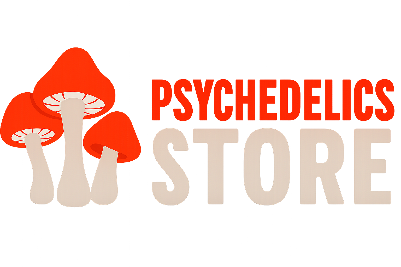 Psychedelic store logo