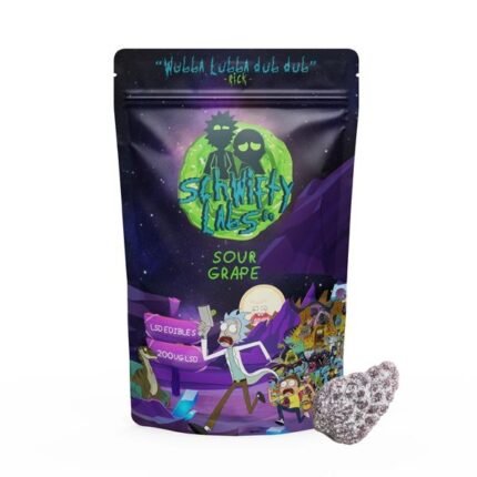 LSD Edible 200ug – Sour Grape – Schwifty Labs - PSYCHEDELIC SCHROOMS